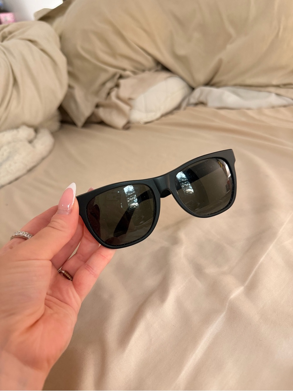RetroSuperFuture Black Sunglasses with Dark Lenses